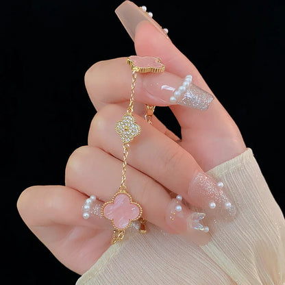 Diamond Clover Bracelet