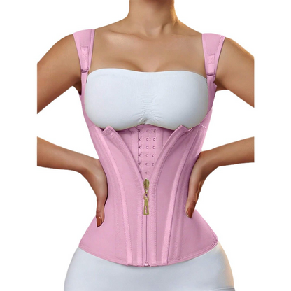Eteross ™ Faja Shapewear with Double Waistband - Abdominal Control and Waist Sculpting