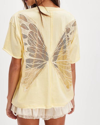 Backless Butterfly Top