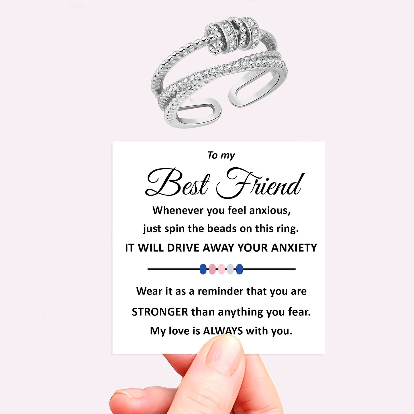 Altura™ Serenity Spinner Ring Set