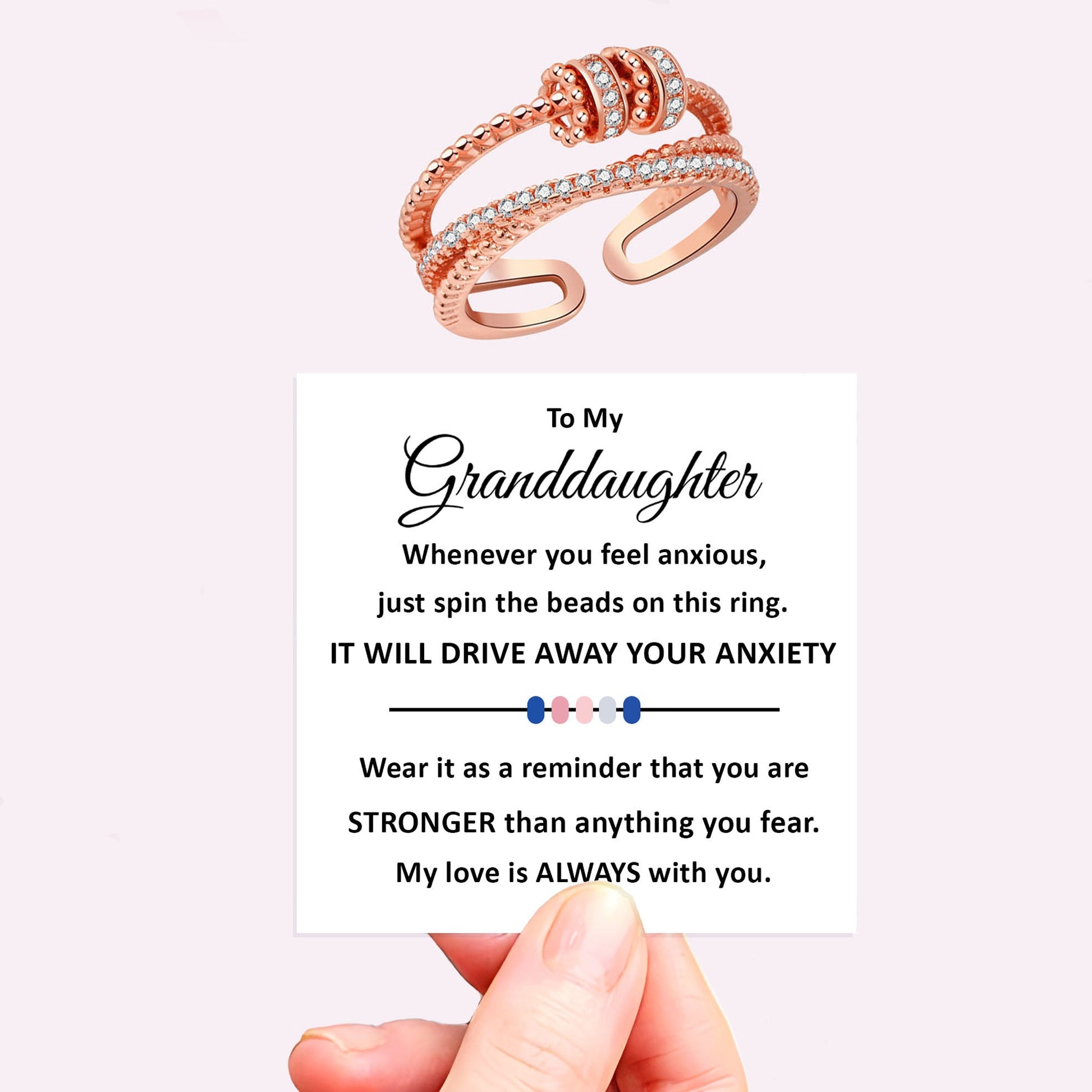 Altura™ Serenity Spinner Ring Set