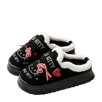 Hello Kitty Cozy Bow Slippers