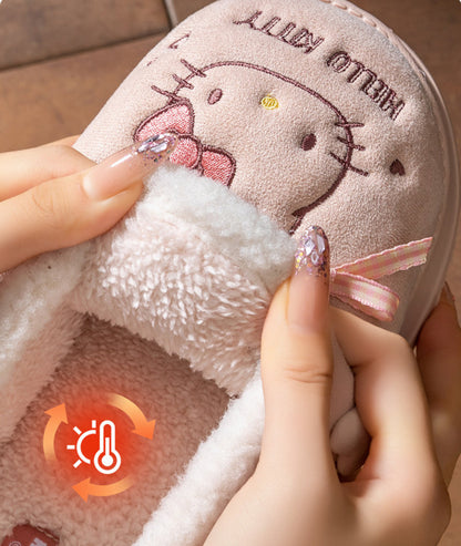 Hello Kitty Cozy Bow Slippers
