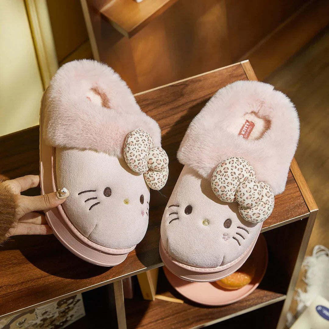 Hello Kitty Cozy Slippers