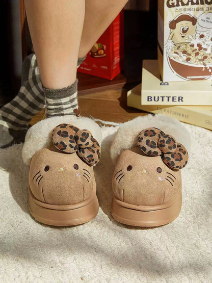 Hello Kitty Cozy Slippers