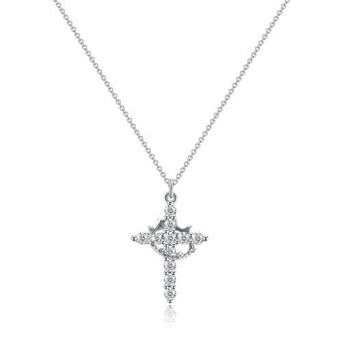 Cross & Crown Necklace